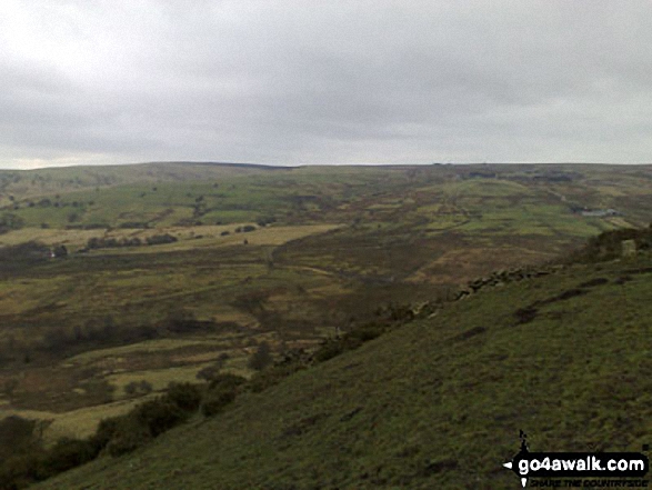 South South West from the road before Hill Top Farm