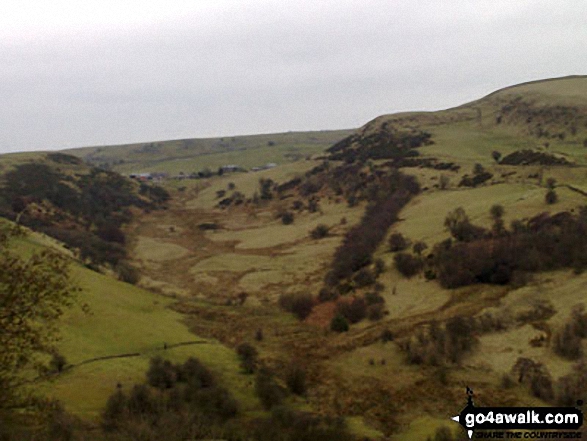 Looking North from the footpath East of Moor Side Farm with Booth Farm in the middle distance