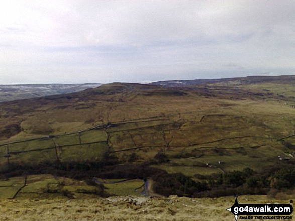 Calver Hill from Fremington Edge