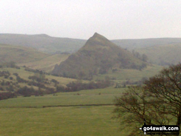 East North East to Parkhouse Hill from where the footpath joins road into Hollinsclough