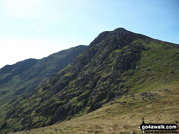 Walk c303 Swirl How and Wetherlam from Little Langdale - Little Carrs from Hell Gill Pike, Wet Side Edge