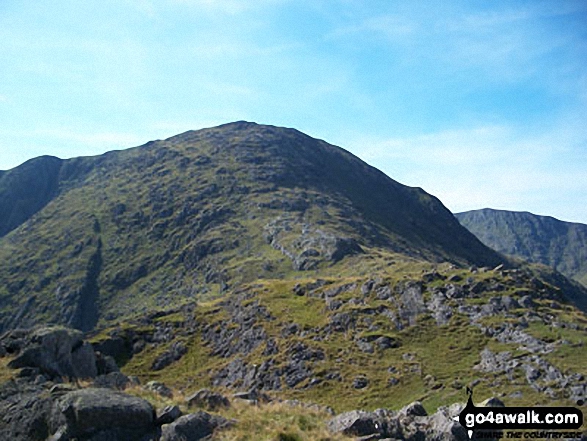 Walk c303 Swirl How and Wetherlam from Little Langdale - Wetherlam from Swirl Hawse