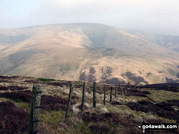 Scawd Bank from near Pike Fell summit