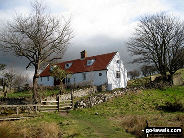 Waud House on The St Cuthbert's Way above Wooler