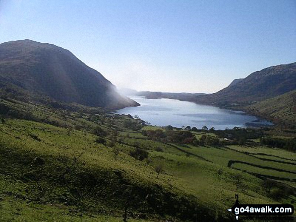 Walk c271 The Scafell Massif from Wasdale Head, Wast Water - Illgill Head and Wast Water from Lingmell