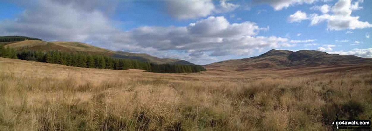 Glen Menstrie from Lossburn Reservoir