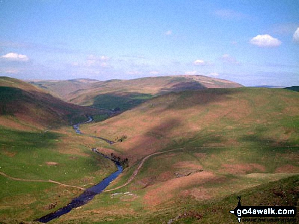 The River Conquet with Shillmoor in the Distance