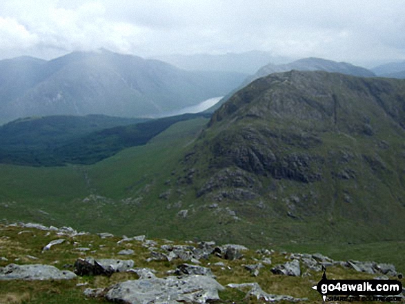 Walk Beinn Trilleachan walking UK Mountains in Loch Leven to Connel Bridge, Strath of Orchy and Glen Lochy  Argyll and Bute, Scotland