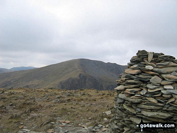 Walk c142 Robinson and Dale Head from Little Town - Hindscarth from Dale Head (Newlands) The Newlands Horseshoe