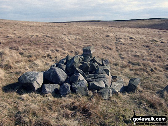 'Old Ned' (cairn) on Easington Fell