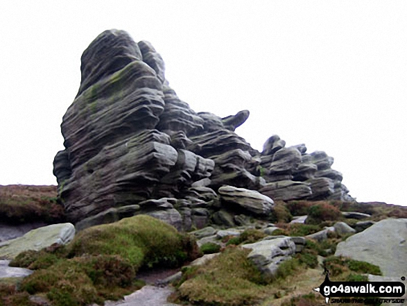 Rocking Stones at Crow Stones Edge on Howden Moors