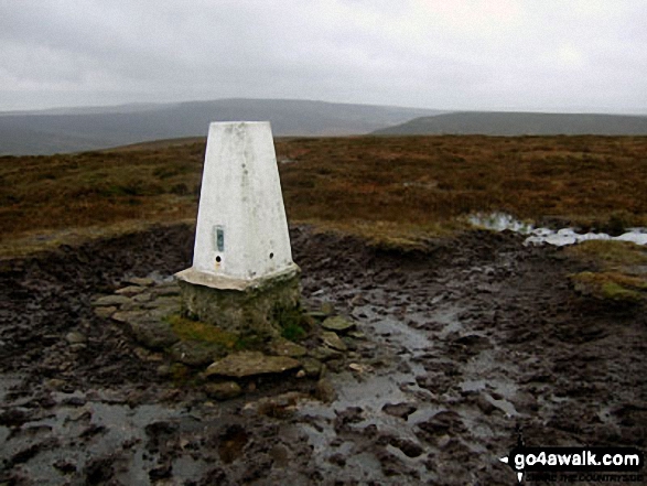 Margery Hill summit trig point