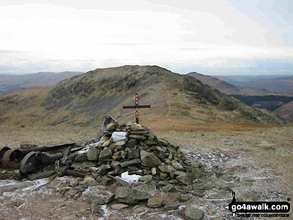 Walk c303 Swirl How and Wetherlam from Little Langdale - Grey Friar from Great Carrs