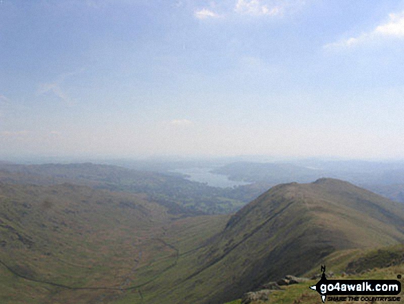 Walk Great Rigg walking UK Mountains in The Eastern Fells The Lake District National Park Cumbria, England