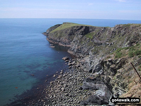 Walk pe128 Aber Rhigian from Newport - The Pembrokeshire Coast Path