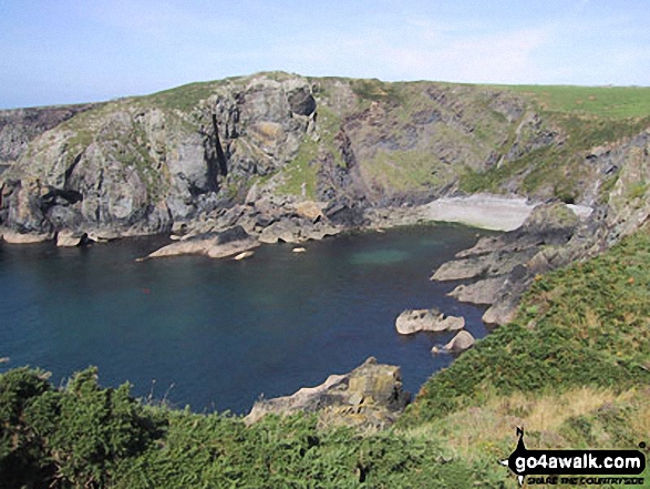 Walk pe128 Aber Rhigian from Newport - The Pembrokeshire Coast Path