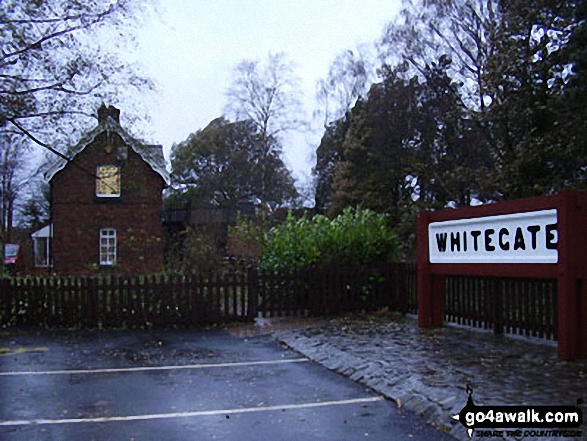 Walk ch235 Newchurch Common from Whitegate - The former Whitegate Station on the Whitegate Way