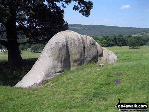 Jubilee Rock in Chatsworth Park