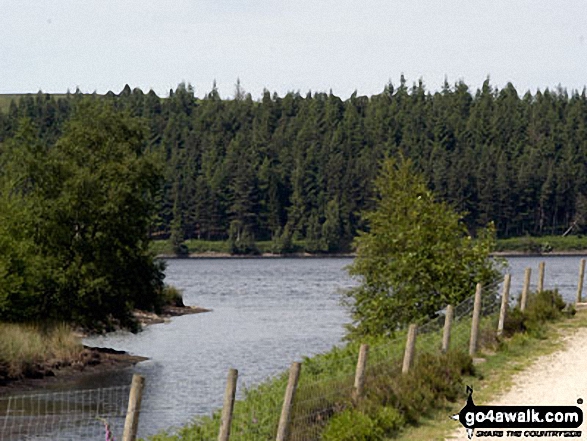 Walk sy102 Pike Lowe from Langsett Reservoir - Langsett Reservoir