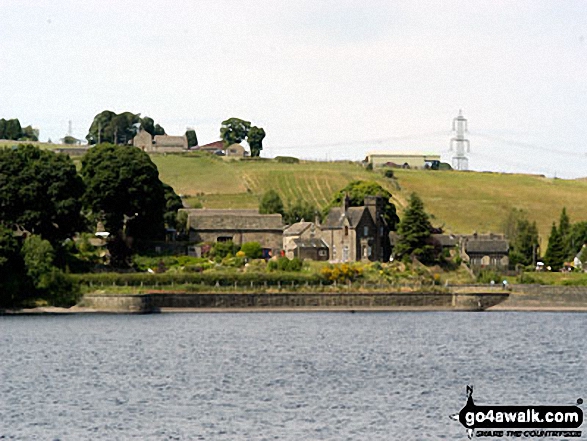 Walk sy102 Pike Lowe from Langsett Reservoir - Langsett Reservoir