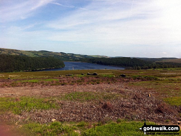 Walk sy102 Pike Lowe from Langsett Reservoir - Langsett Reservoir