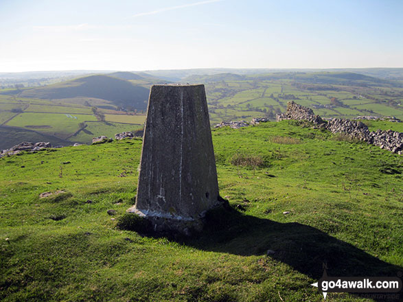 Fantastic view from the top of Wolfscote Hill