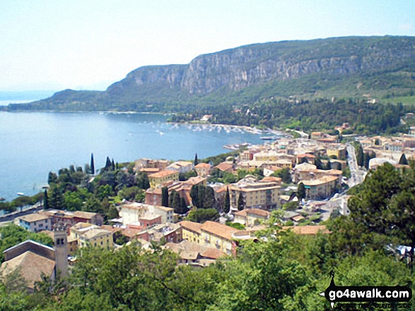 Garda from the Madonna del Pigna, Lago di Garda (Lake Garda)