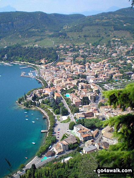 Garda from Rocca Vecchia, Lago di Garda (Lake Garda)