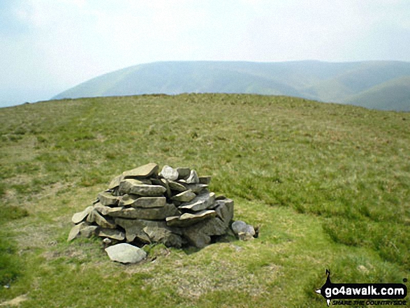 Walk Yarlside walking UK Mountains in The Howgill Fells The Yorkshire Dales National Park Cumbria, England