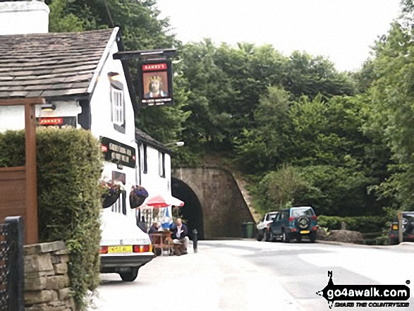 Walk ch241 Oakgrove via The Macclesfield Canal from Gurnett - King's Head, Gurnet