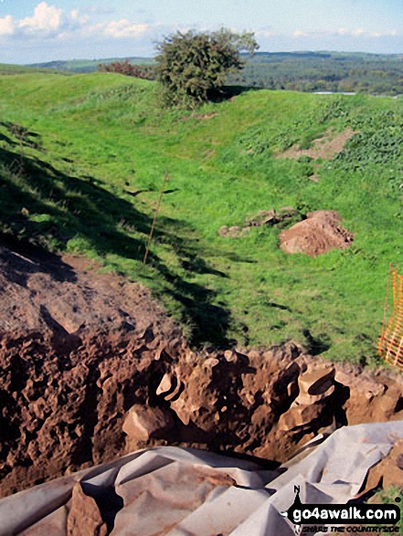 Eddisbury Hill Fort Outer Ditch