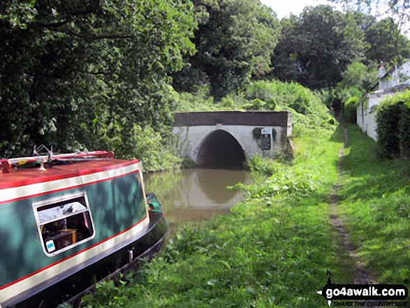 The entrance to Saltersford Tunnel on The Trent and Mersey Canal, Barnton