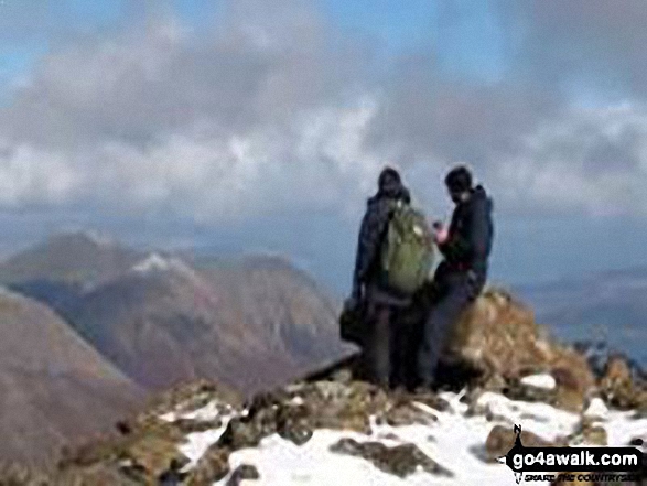 Me and my Son, Sam on Bla Bheinn (Blaven) in The Cuillin Hills Isle of Skye Scotland