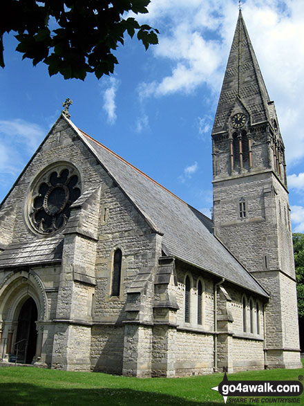 Walk ny190 Appleton-le-Moors from Hutton-le-Hole - Appleton-le-Moors church