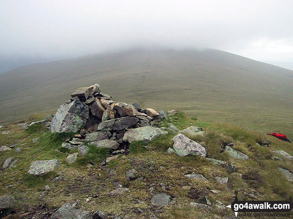 Walk c239 The Deepdale Round from nr Dockray - Calfhow Pike summit cairn