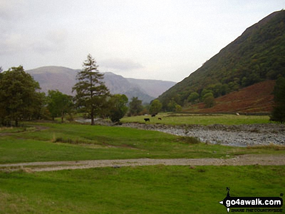 The Stonethwaite Valley South East of Stonethwaite