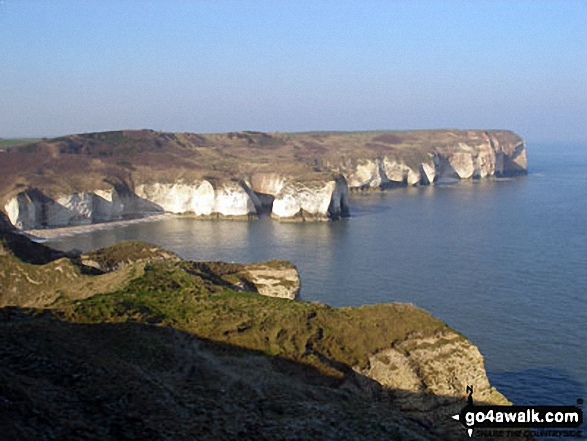 Walk ey112 Flamborough Head and North Landing from South Landing - Selwicks Bay, Flamborough Head