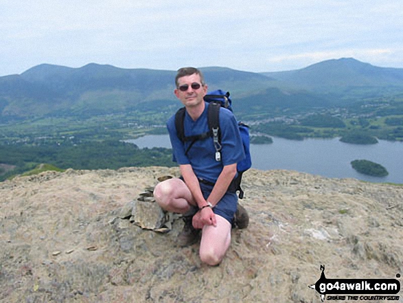 Me on Cat Bells in The Lake District Cumbria England