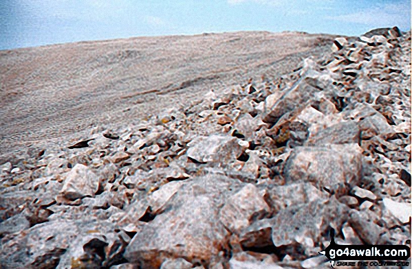 Walk h100 Ben Nevis via The Tourist Path from Achintee, Fort William - Ben Nevis Summit