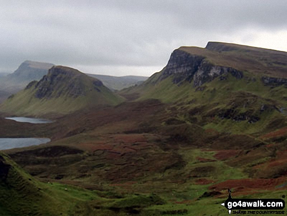 Looking South along the Trotternish Ridge from near the Quiraing