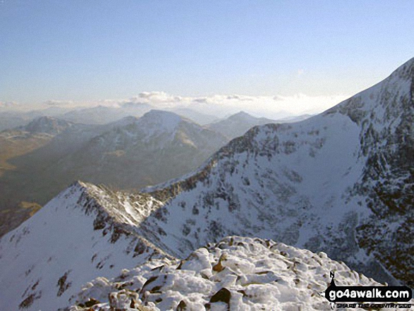 The Carn Mor Dearg Arête from near Carn Mor Dearg