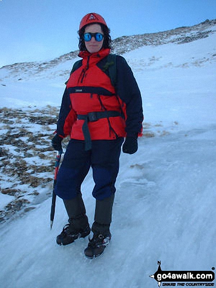 Walk Meall Odhar (Glas Maol) walking UK Mountains in The East Mounth - Glen Shee and Mount Keen to Montrose  Angus, Scotland