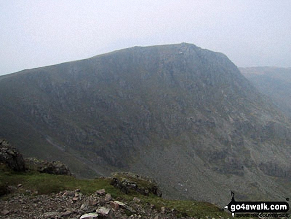 Walk c303 Swirl How and Wetherlam from Little Langdale - Great Carrs from Swirl How