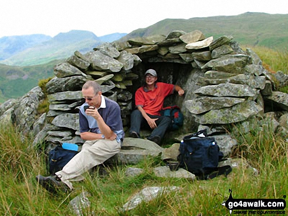 Steve and Andrew on Beda Head (Beda Fell)