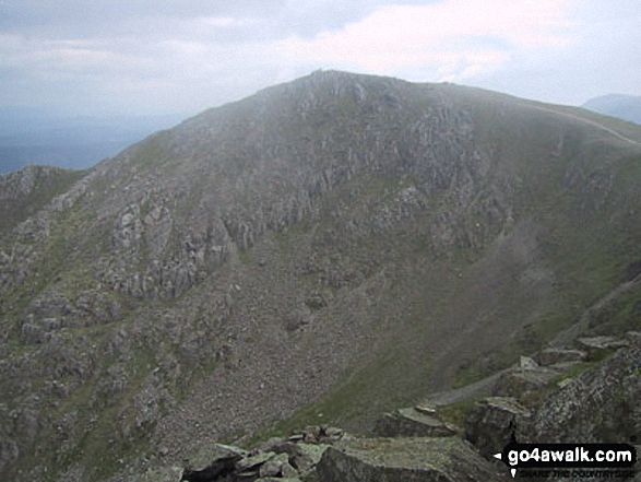 Walk c303 Swirl How and Wetherlam from Little Langdale - Swirl How from Great Carrs