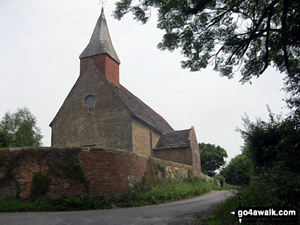 Walk ws107 Thakeham from Ashington - Warminghurst church