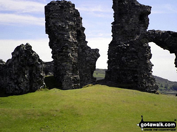 Castell Dinas Bran overlooking Llangollen