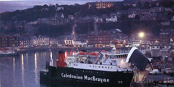 The Cal Mac Ferry, Oban