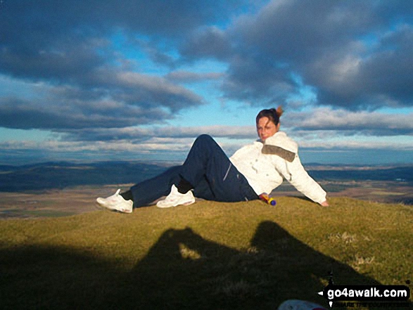 Me Getting My Breath Back on Fawkland in   Scotland