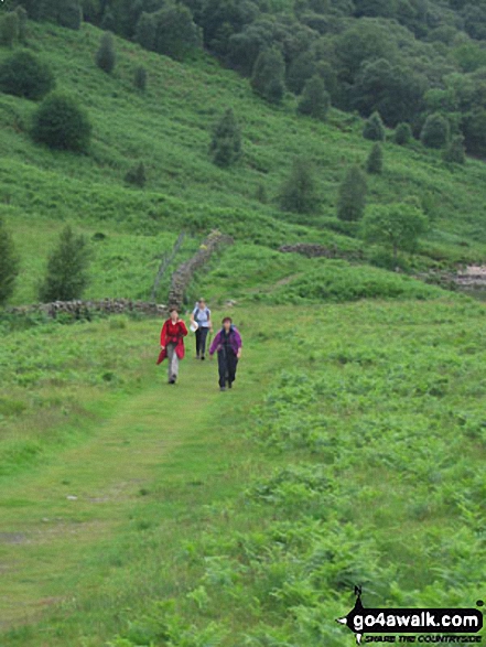 Walk c199 Iron Crag and Grike from Ennerdale Water - Leaving Ennerdale Water